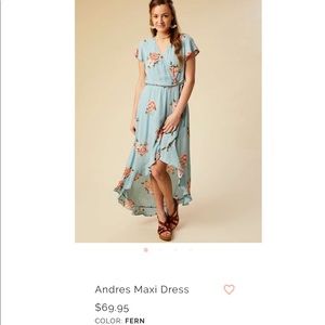 Altar’d State high-low floral dress